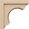 Ekena Millwork 7"W x 14"D x 14"H Classic Emerson Rough Cedar Woodgrain TimberThane Corbel, Primed Tan CORUR07X14X14EMRRCPR - alternate 4